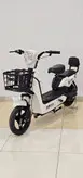 موتور سیکلت برقی( اسکوتر برقی ) پاکشتی دو‌ نفره E.BIKE رنگ‌ سفید