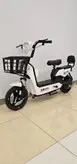 موتور سیکلت برقی( اسکوتر برقی ) پاکشتی دو‌ نفره E.BIKE رنگ‌ سفید