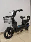 موتور سیکلت برقی ( اسکوتر برقی ) پاکشتی دو‌ نفره E.BIKE رنگ‌ مشکی