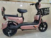 موتور سیکلت برقی ( اسکوتر برقی ) E.BIKE مدل X1 قهوه ای