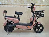 موتور سیکلت برقی ( اسکوتر برقی ) E.BIKE مدل X1 قهوه ای