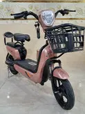 موتور سیکلت برقی ( اسکوتر برقی ) E.BIKE مدل X1 قهوه ای