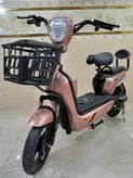 موتور سیکلت برقی ( اسکوتر برقی ) E.BIKE مدل X1 قهوه ای