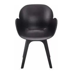 صندلی بنیزان مدل صدف پایه پلاستیکی مشکی S520