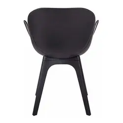 صندلی بنیزان مدل صدف پایه پلاستیکی مشکی S520