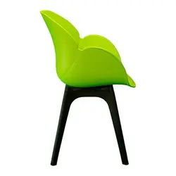 صندلی بنیزان مدل صدف پایه پلاستیکی مشکی S520