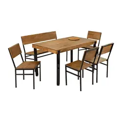 نیمکت چوبی جهانتاب مدل مورین