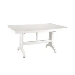 میز 6 نفره مستطیل بزرگ پلاستیکی ناصر پلاستیک کد 824