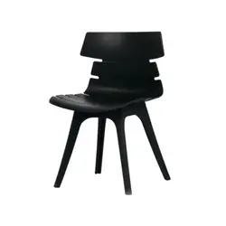 صندلی بنیزان مدل مرجان پایه پلاستیکی مشکی کد M520