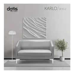 مبل دونفره اداری KARLO داتیس مدل SK10-2