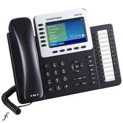 تلفن تحت شبکه گرنداستریم مدل GXP2160 با PoE و نمایشگر LCD رنگی - فانوس