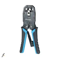 آچار پرس شبکه پروسکیت مدل Proskit CP-376KX (برای سوکت RJ45/RJ11/RJ9) - فانوس