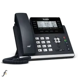 تلفن ویپ یالینک Yealink مدل T43U با PoE - فانوس