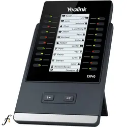 ماژول افزایش ظرفیت تلفن ویپ یالینک Yealink مدل EXP40 - فانوس