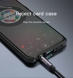 کابل تبدیل 1 به 2 جک 3.5 میلیمتری هدفون YESIDO AUX splitter YAU27 طول 30CM