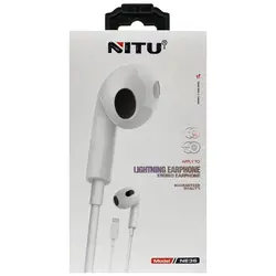 هندزفری سیم دار لایتنینگ نیتو NITU NT-NE36