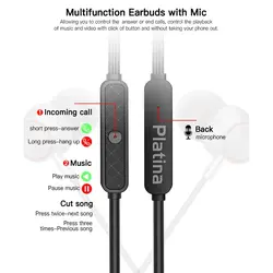 هندزفری سیم دار پلاتینا PLATINA PH04