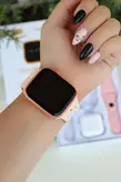 ست ساعت هوشمند و ایرپاد طرح اپل مدل w26 pro max special  رنگ مشکی ارسال رایگان‌