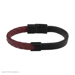 دستبند چرمی مردانه مدل  DERI 763