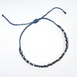 دستبند نخی زنانه مدل pamuk