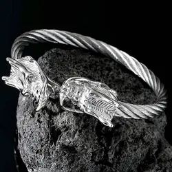 دستبند سیلیکونی مردانه مدل Dragon