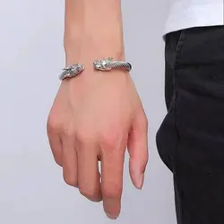 دستبند سیلیکونی مردانه مدل Dragon