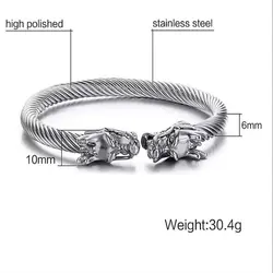 دستبند سیلیکونی مردانه مدل Dragon