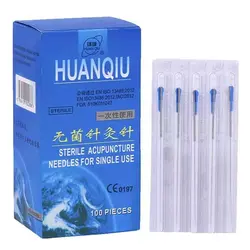 سوزن طب سوزنی 13*0.18 یکصد عددی هوانکیو (Huan Qiu)