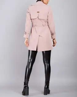 قیمت و خرید بارانی یقه BB | گالری مانتو میرداماد