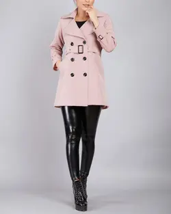 قیمت و خرید بارانی یقه BB | گالری مانتو میرداماد