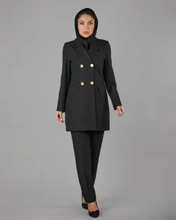 قیمت و خرید کت و شلوار دیپلمات چهارخونه کوتاه | گالری مانتو میرداماد