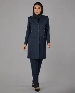 قیمت و خرید مانتو کت و شلوار کش ترک گاباردین 3 جیب | گالری مانتو میرداماد