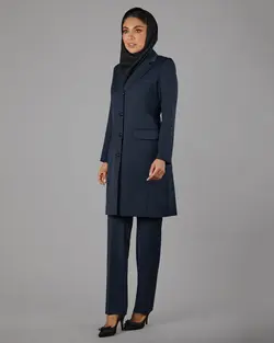 قیمت و خرید مانتو کت و شلوار کش ترک گاباردین 3 جیب | گالری مانتو میرداماد