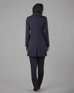 قیمت و خرید مانتو کت و شلوار فیونا تک دکمه | گالری مانتو میرداماد