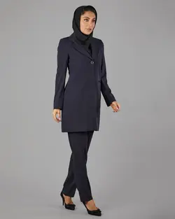 قیمت و خرید مانتو کت و شلوار فیونا تک دکمه | گالری مانتو میرداماد