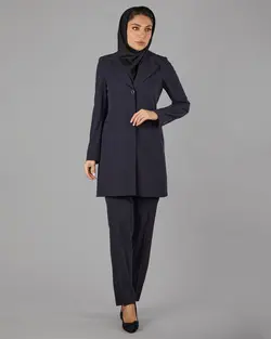 قیمت و خرید مانتو کت و شلوار فیونا تک دکمه | گالری مانتو میرداماد