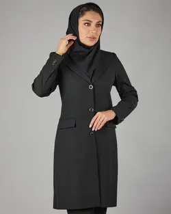 قیمت و خرید مانتو کت وشلوار یقه خلبانی | گالری مانتو میرداماد