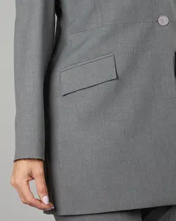 قیمت و خرید مانتو کت و شلوار بزایاق یقه بلیزری | گالری مانتو میرداماد