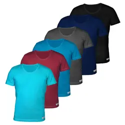 ست شورت و زیرپوش مردانه پنبینه مدل صادراتی مجموعه 6 عددی