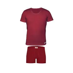 ست شورت و زیرپوش مردانه پنبینه مدل صادراتی 08