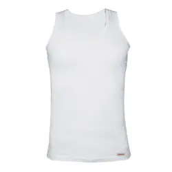 زیرپوش رکابی پسرانه پنبینه مدل صادراتی مجموعه 6 عددی