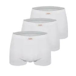 ست شورت و زیرپوش مردانه پنبینه مدل نیم پا آستین حلقه مجموعه 3 عددی