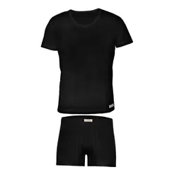 ست شورت و زیرپوش مردانه پنبینه مدل صادراتی