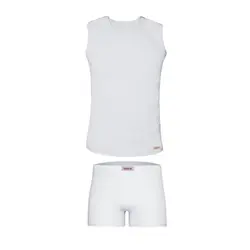 ست شورت و زیرپوش پسرانه پنبینه مدل صادراتی