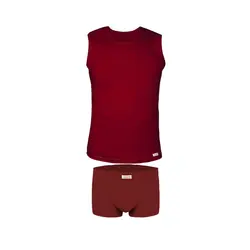 ست شورت و زیرپوش مردانه پنبینه مدل صادراتی 07