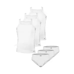 ست شورت و زیرپوش مردانه تولیدی پاران مدل صادراتی 42 مجموعه 3 عددی