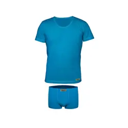 ست شورت و زیرپوش مردانه تولیدی پاران مدل صادراتی مجموعه 2 عددی