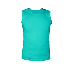 زیرپوش بدون آستین مردانه تولیدی پاران مدل نخ پنبه خالص صادراتی مجموعه 2 عددی