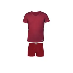 ست شورت و زیرپوش پسرانه تولیدی پاران مدل صادراتی