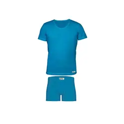 ست شورت و زیرپوش پسرانه تولیدی پاران مدل نخ پنبه